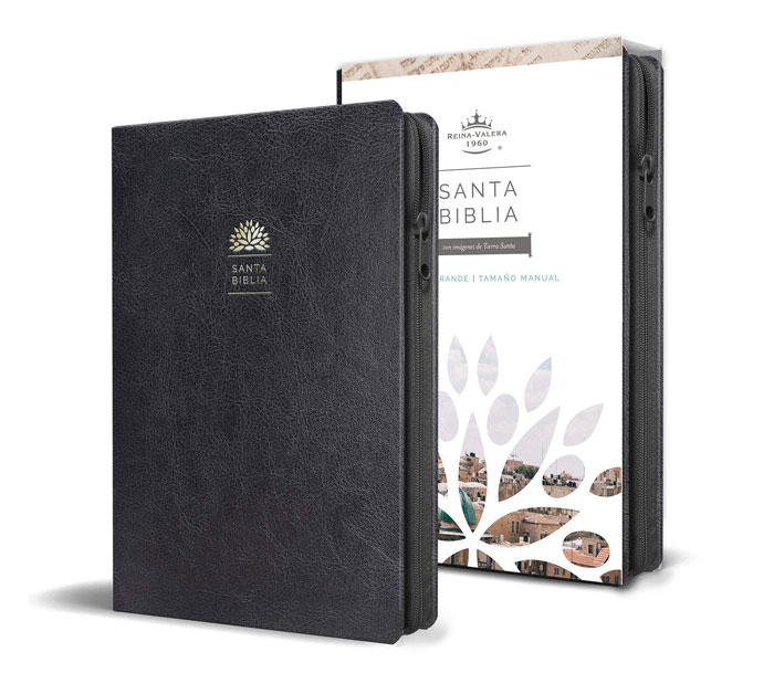RVR60 Santa Biblia letra grande, tamaño manual