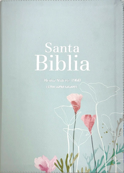RVR60 Biblia Letra Grande Menta Fresca