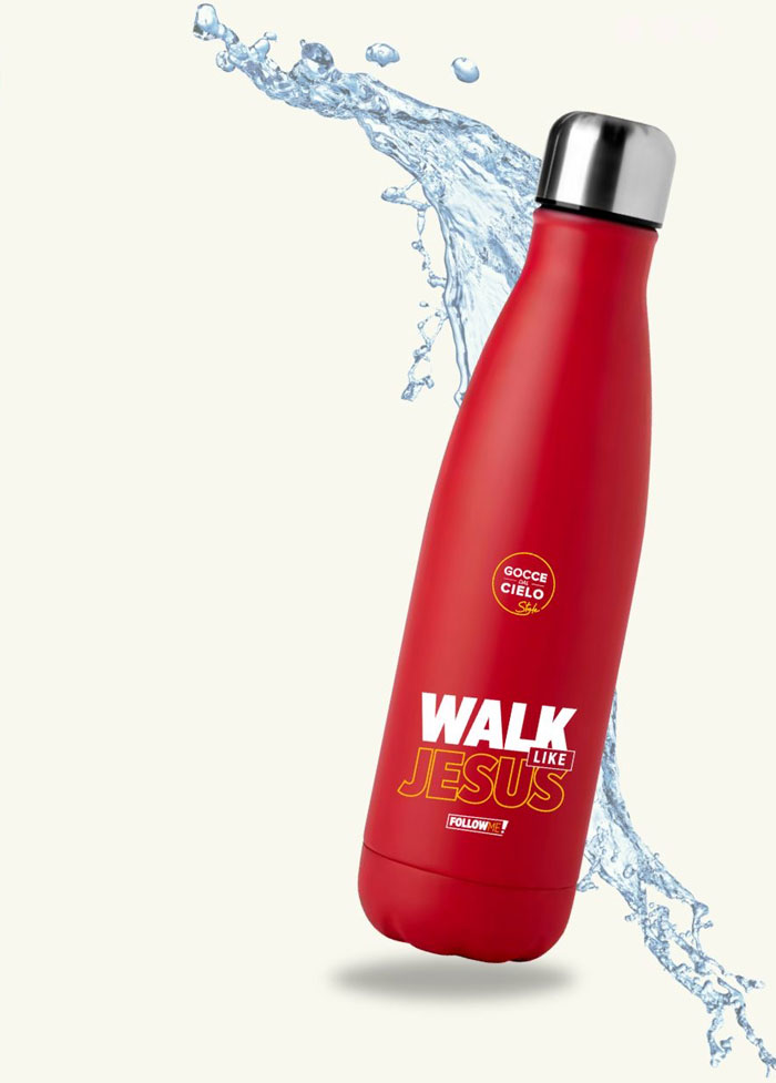 Borraccia termica Walk like Jesus