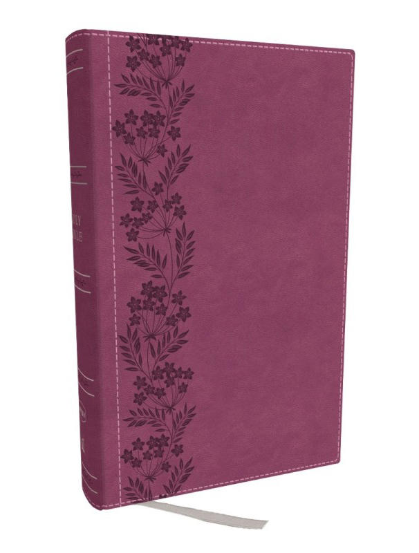 NKJV Holy Bible Personal Size Large Print Reference Bible Magenta
