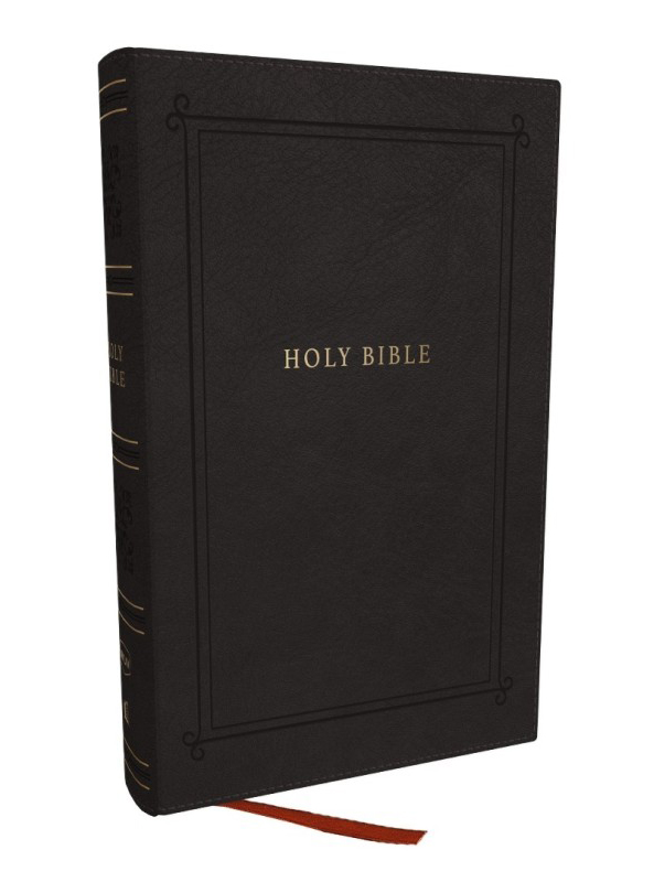 NKJV Holy Bible Personal Size Large Print Reference Bible Black
