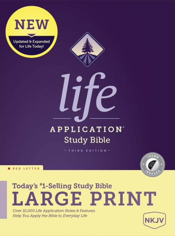 NKJV Life Application Study Bible Third Edition Large Print