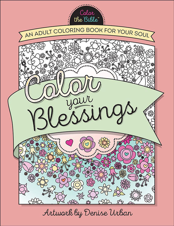 Album da colorare per grandi "Colour your Blessings"