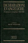 Dichiarazioni evangeliche - Il movimento evangelicale 1966 - 1996
