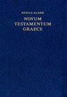 Novum Testamentum Graece - Nuovo Testamento Greco Nestle Aland Edizione 27 (COD. 5100)