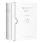 KJV Wedding Bible - White (in Slipcase)