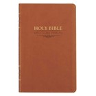 KJV Gift & Award Bible Saddle Tan