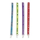 Set di 4 lanyards (laccetti da collo) colorati