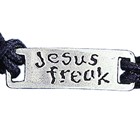 Braccialetto regolabile "Jesus freak"