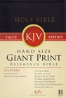 KJV Hand Size Giant Print Reference Bible